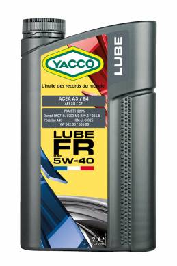 LUBE FR 5W40 YACCO
