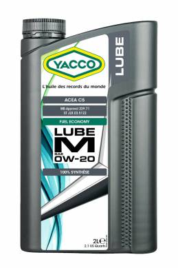 LUBE M 0W20 YACCO