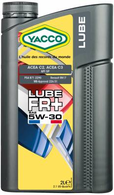 LUBE FR+ 5W30 YACCO