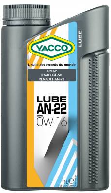 LUBE AN-22 0W16 YACCO