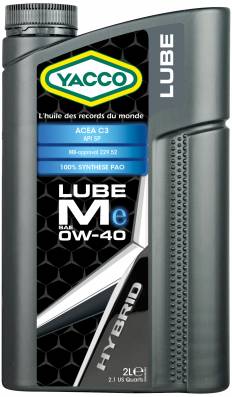 LUBE ME 0W40 YACCO