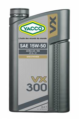 VX 300 15W50 YACCO