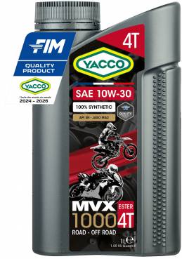 MVX 1000 4T 10W30 YACCO