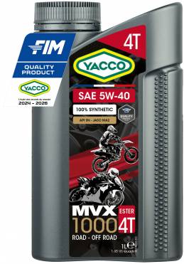 MVX 1000 4T 5W40 YACCO