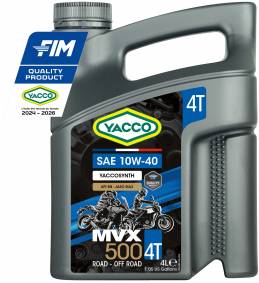 MVX 500 4T 10W40 YACCO