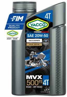 MVX 500 TS 4T 20W50 YACCO